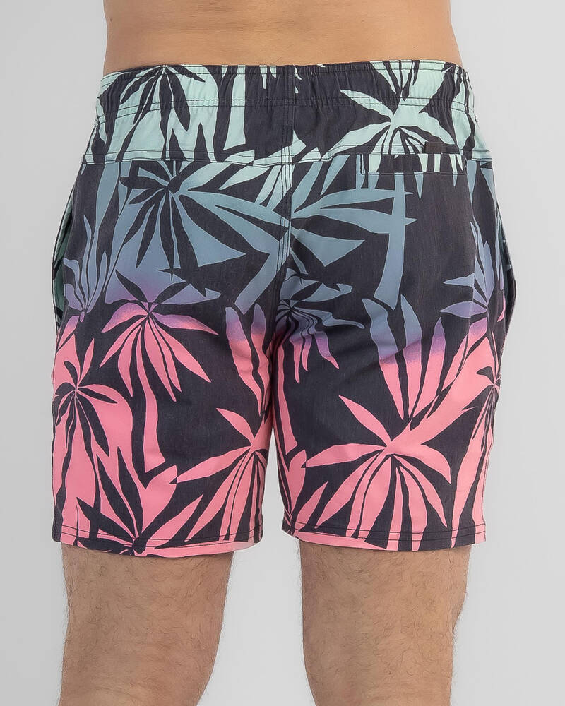 Shop Rip Curl Party Pack Volley Shorts In Washed Black Fast Shipping