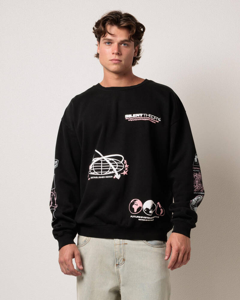 Silent Theory Everything Crew Sweatshirt for Mens