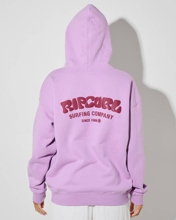 Rip Curl Surf Puff Heritage Hoodie for Womens