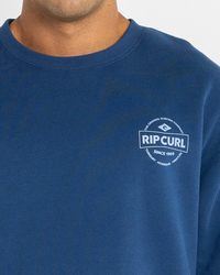 Rip Curl Stapler Crew Sweatshirt for Mens image number null