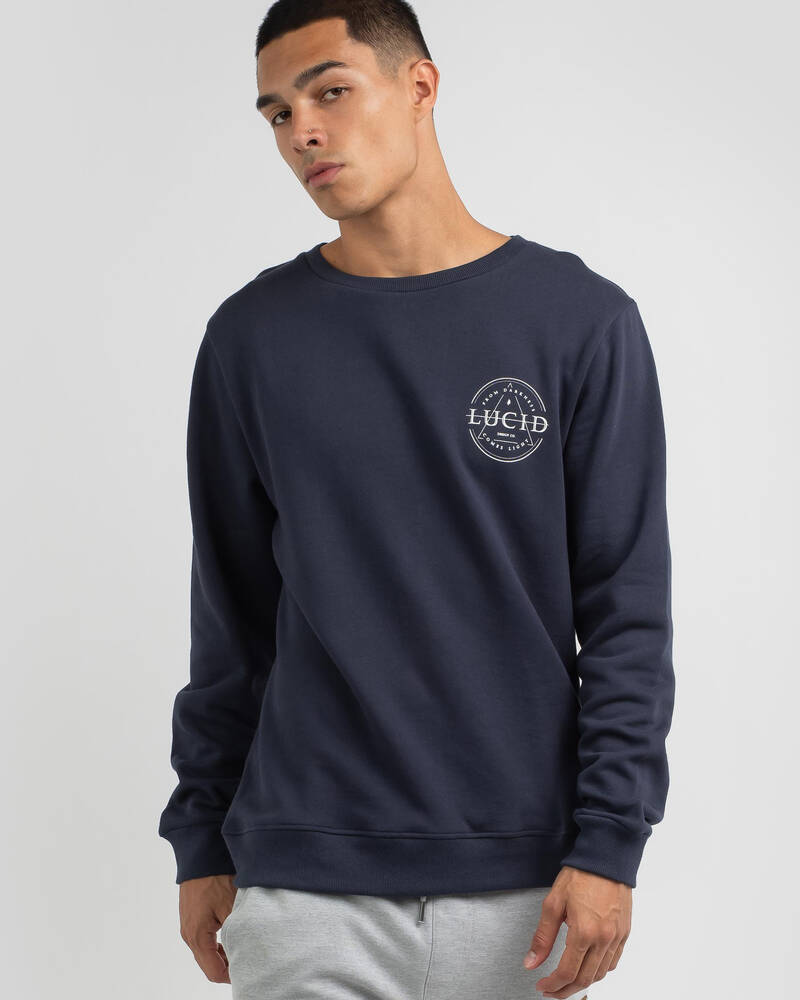 Lucid Visionary Crew Sweatshirt for Mens