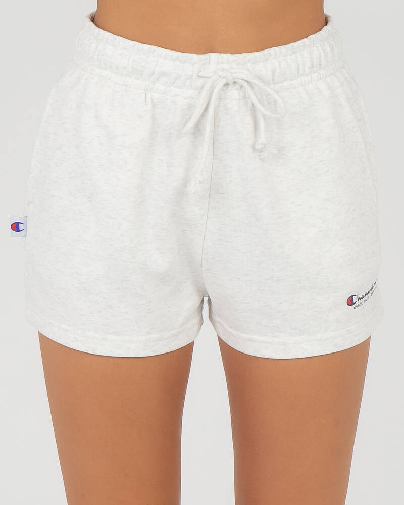 Champion Logo Shorts for Womens