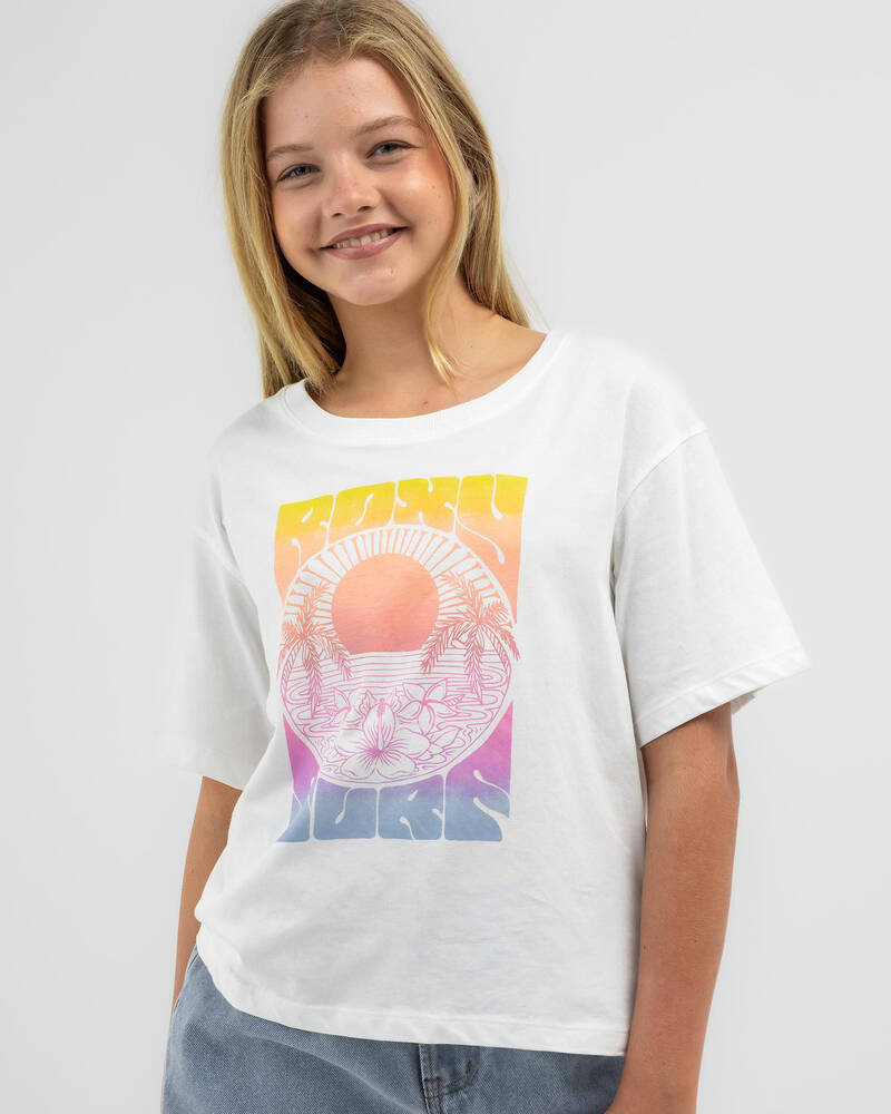 Roxy Girls' Gone To California T-Shirt for Womens