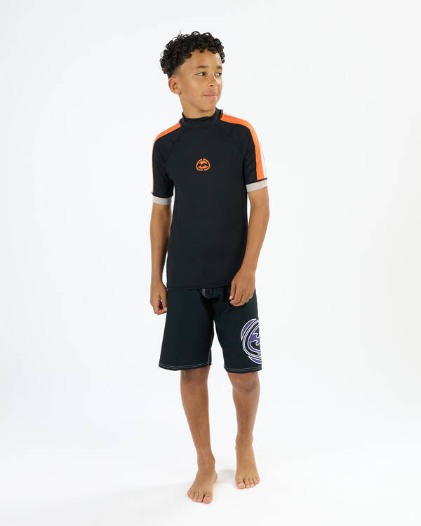 Billabong Boys Spec 73 Short Sleeve Rash Vest for Mens
