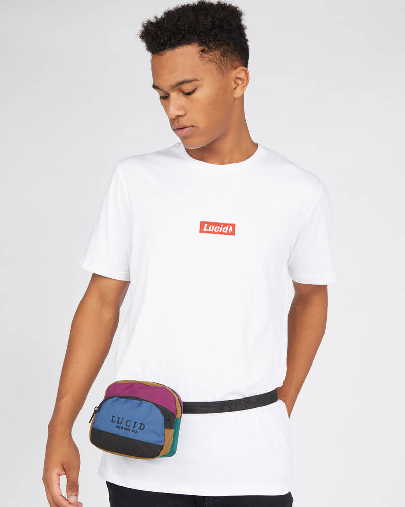 Lucid Abstract Waist Bag for Mens