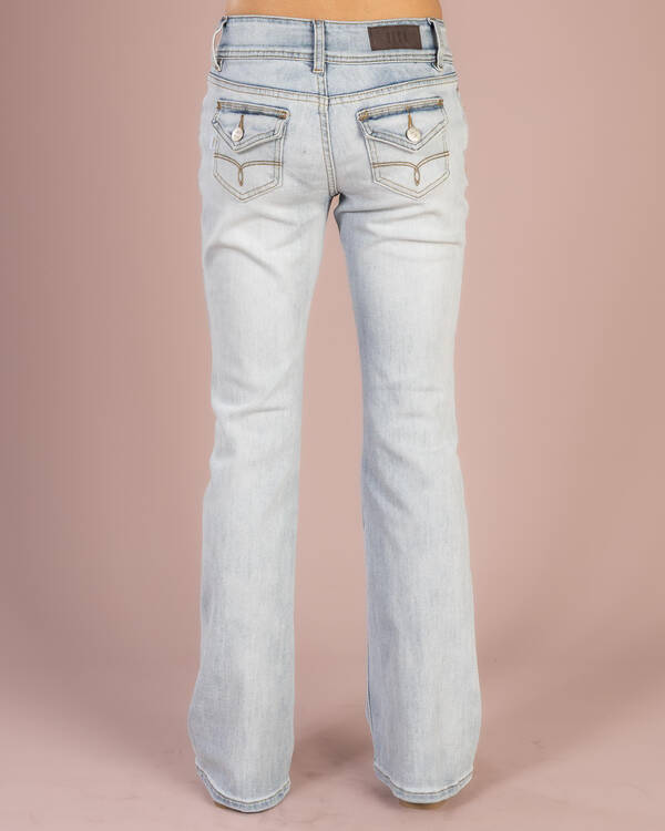 DESU Girls' Jawbreaker Bootleg Jeans for Womens