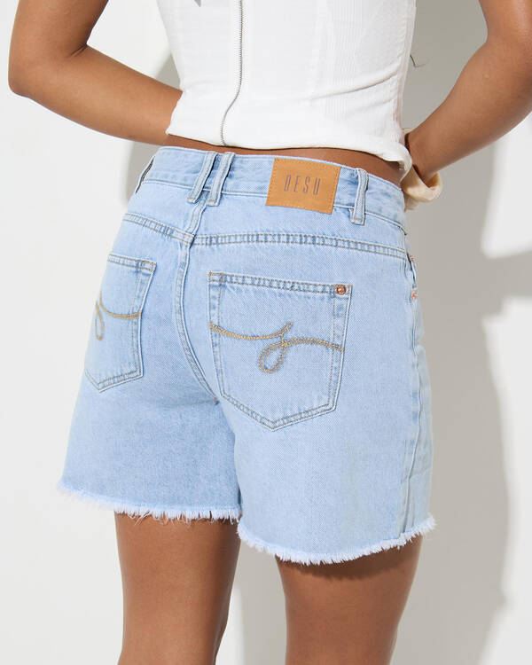 DESU Ainsley Denim Shorts for Womens