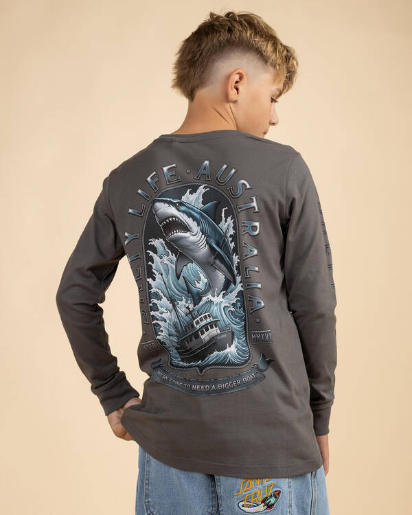 Boys' Ocean's Ambush Long Sleeve T-Shirt