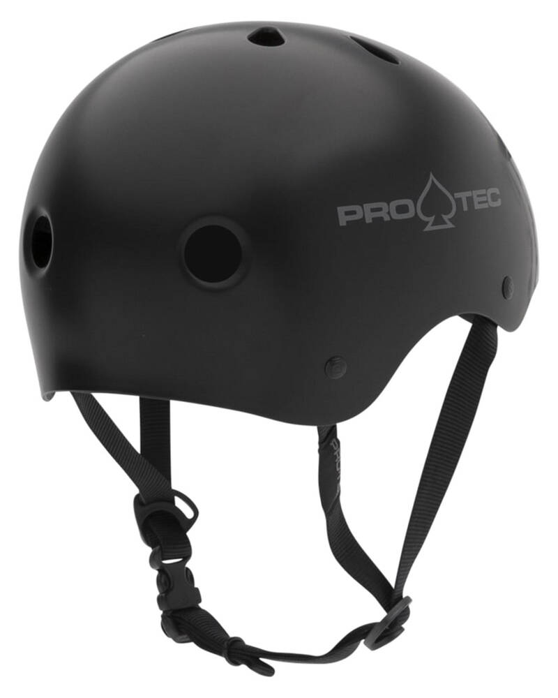 Pro Tec Protec Classic Cert Matte Black Helmet for Unisex image number null