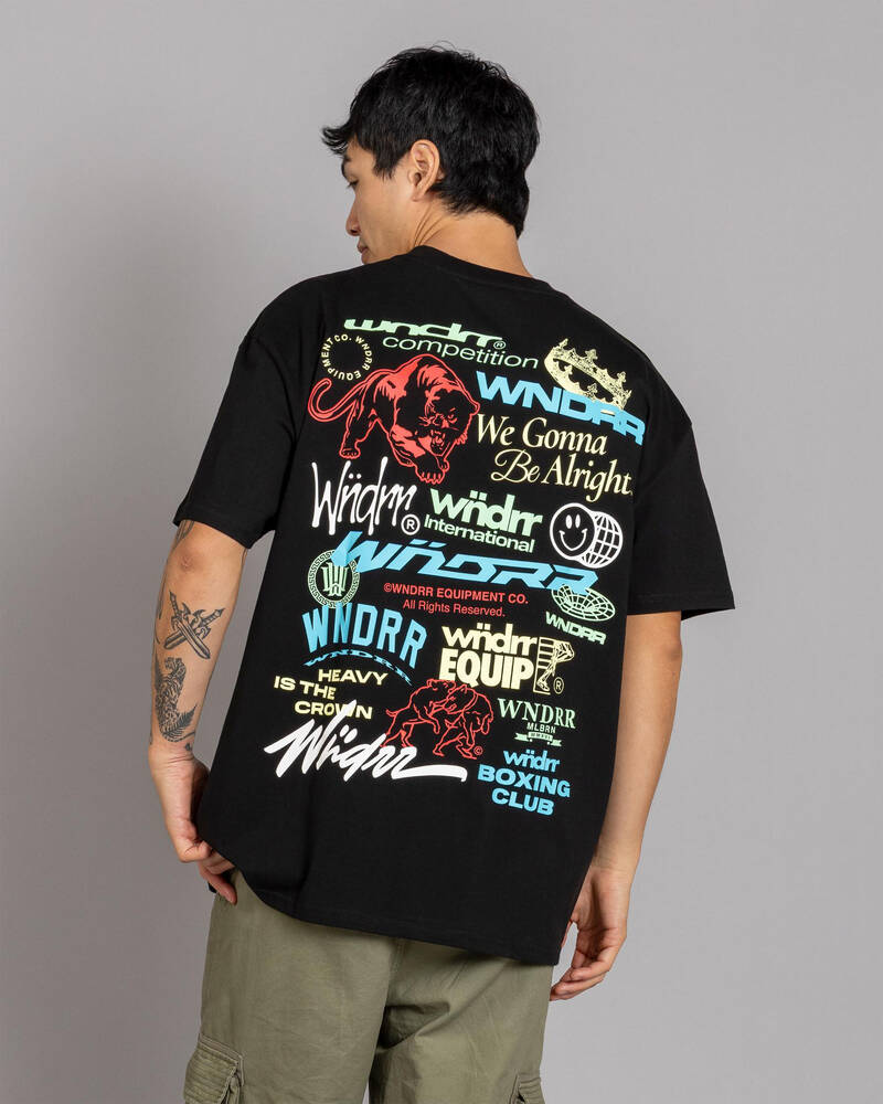 Wndrr Syndicate Box Fit T-Shirt for Mens