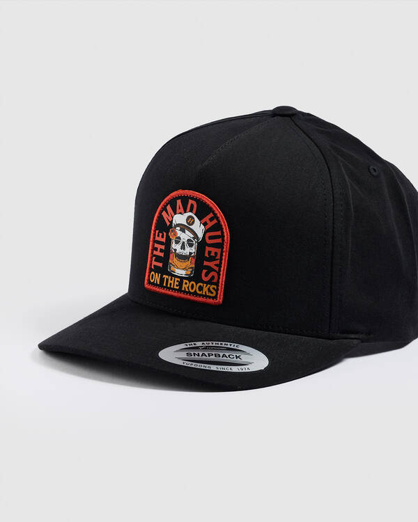 The Mad Hueys Triple On The Rocks Snapback Cap for Mens