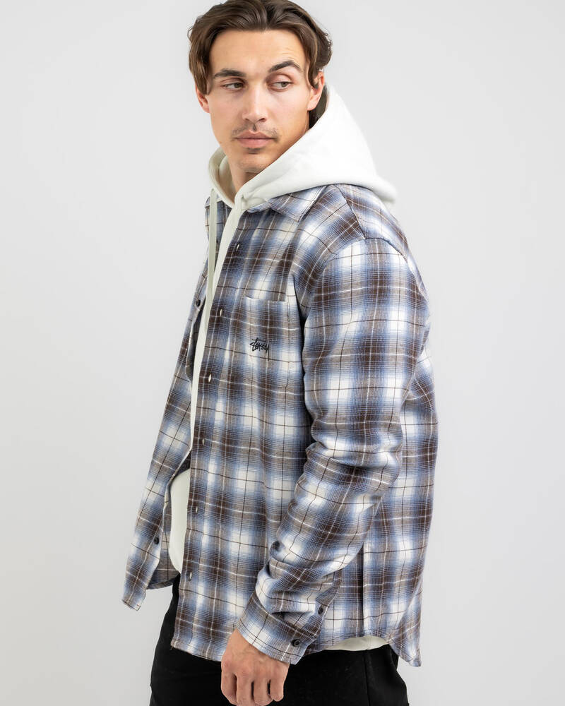 Stussy Stock Check Shirt for Mens