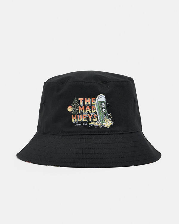 The Mad Hueys Shoey Bar Reversible Bucket Hat for Mens