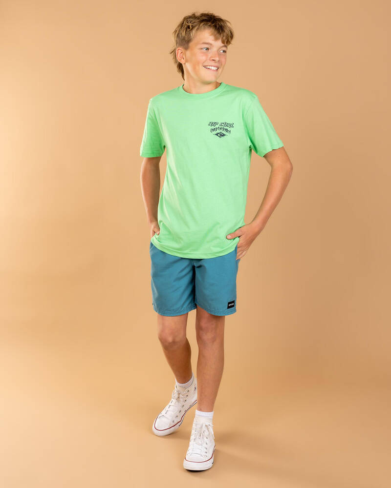 Rip Curl Boys' Lived The Search T-Shirt for Mens