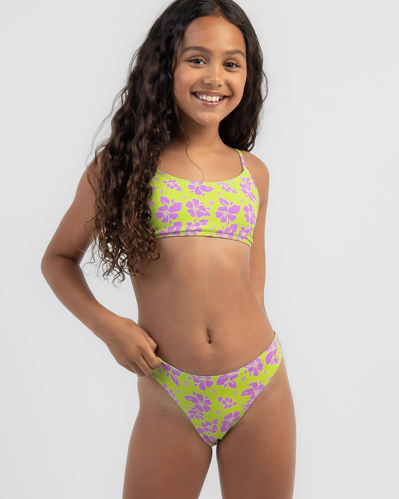 Kaiami Girls' Malibu Bralette Bikini Set for Womens