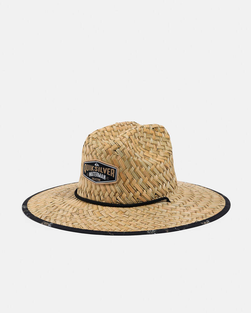 Quiksilver Outside Waterman Straw Hat for Mens
