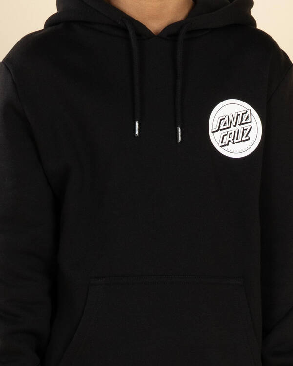 Santa Cruz Boys' Reverse Dot Mono Hoodie for Mens