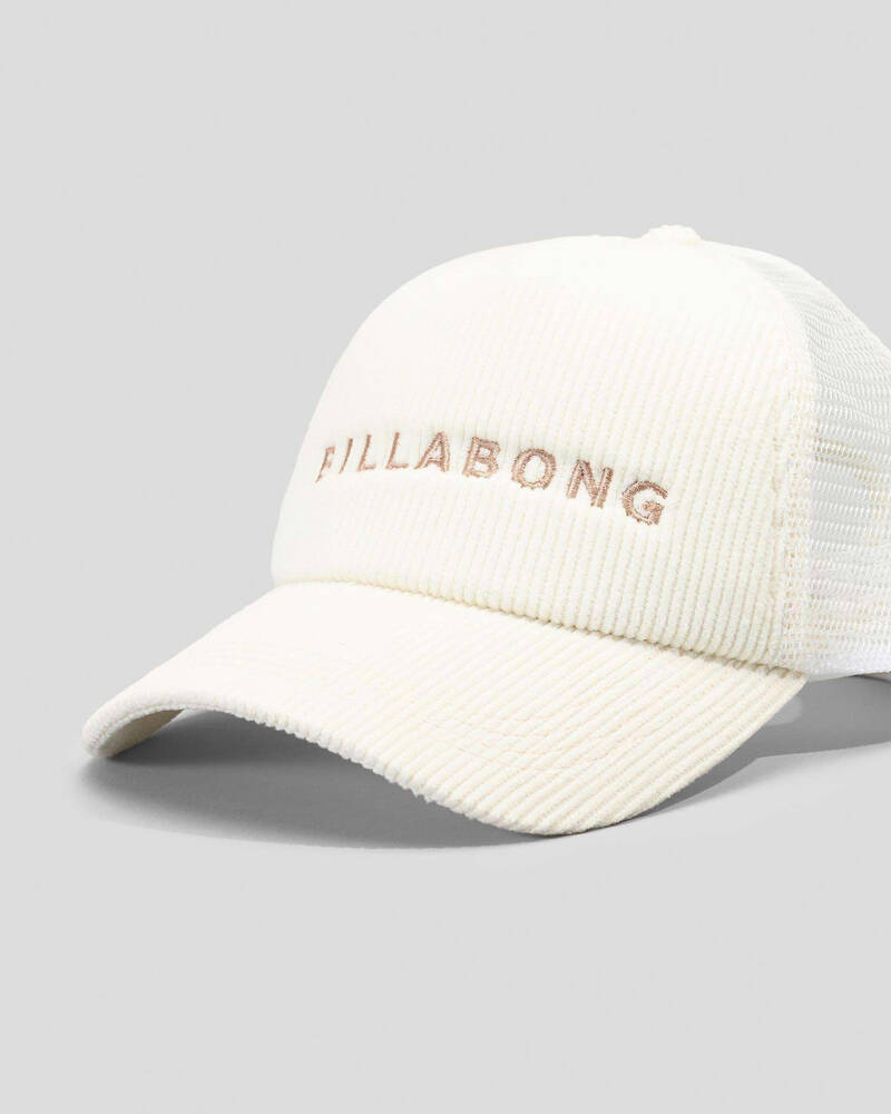 Billabong CB Society Cord Trucker Cap for Womens