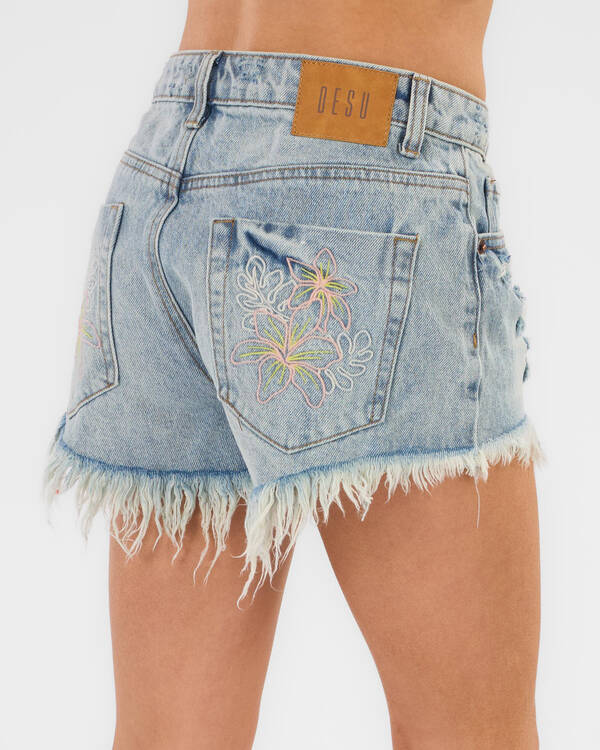 DESU Girls' Callah Denim Shorts for Womens