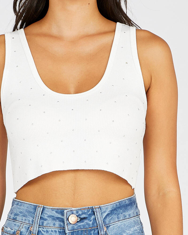 Ava And Ever Heartbreaker Tank Top for Womens