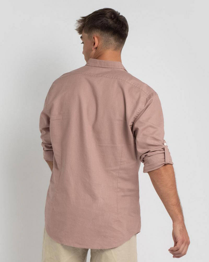 Skylark Hemp Long Sleeve Shirt for Mens image number null