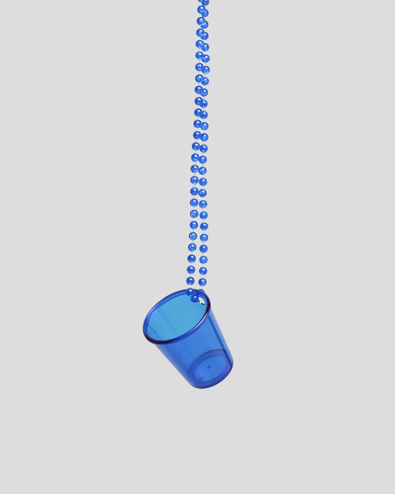 Get It Now Shot Glass Party Necklace for Unisex