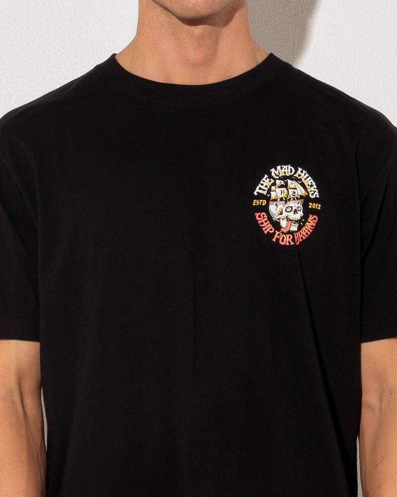The Mad Hueys Ship For Brains T-Shirt for Mens