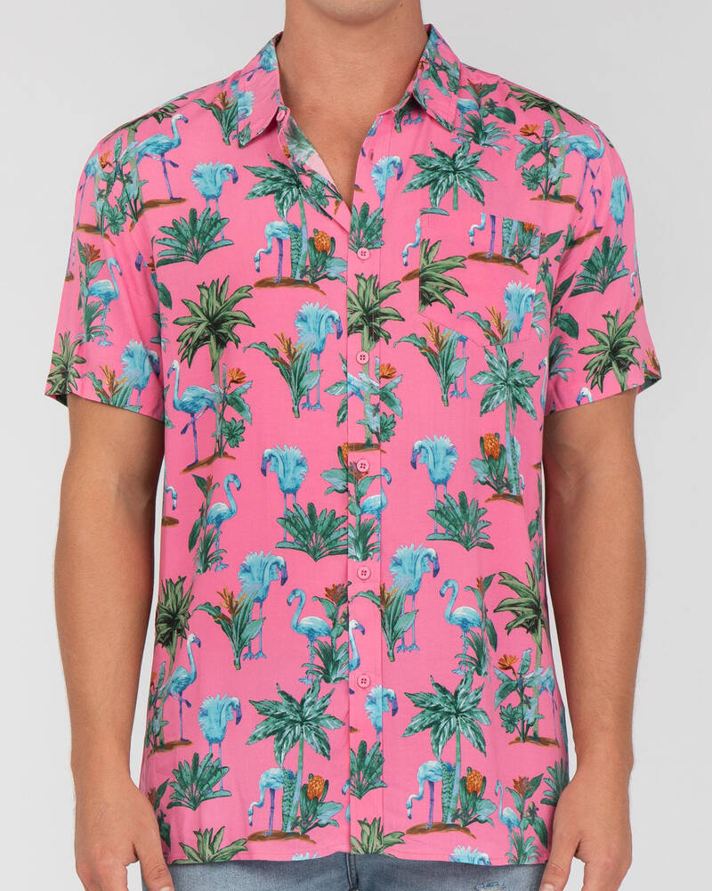 Lucid Oahu Short Sleeve Shirt for Mens