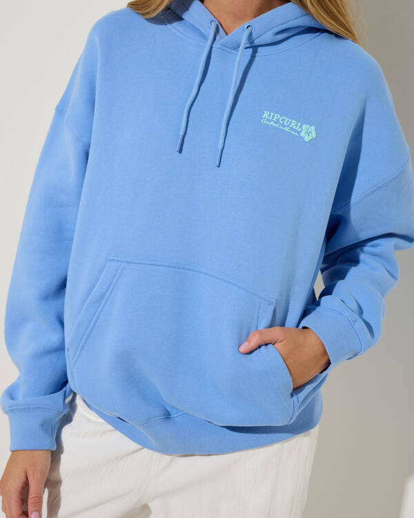 Rip Curl Surf Party Puff Heritage Hoodie for Womens