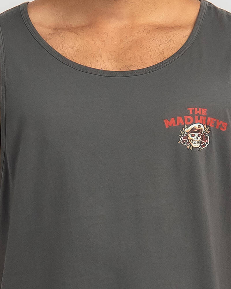 The Mad Hueys Fish Till You're Dead Singlet for Mens