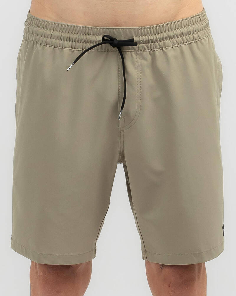 Volcom Stones Hybrid Elastic Waist Shorts for Mens