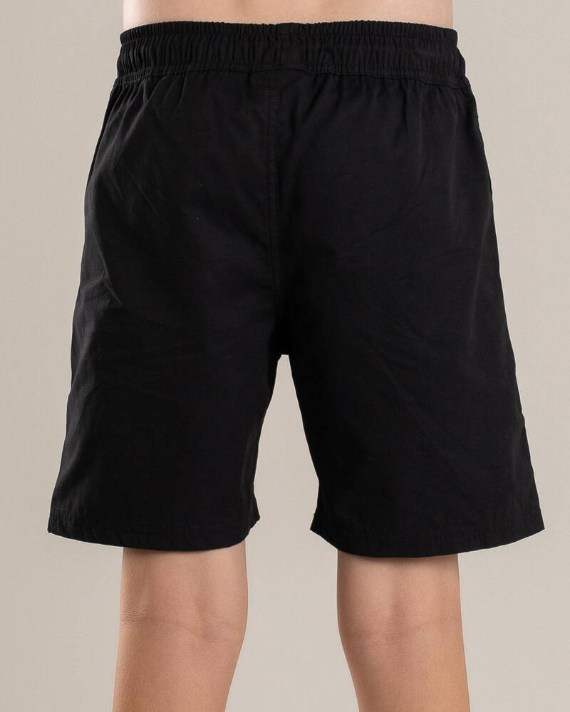 The Mad Hueys Boys' Skull Anchor Volley Shorts for Mens