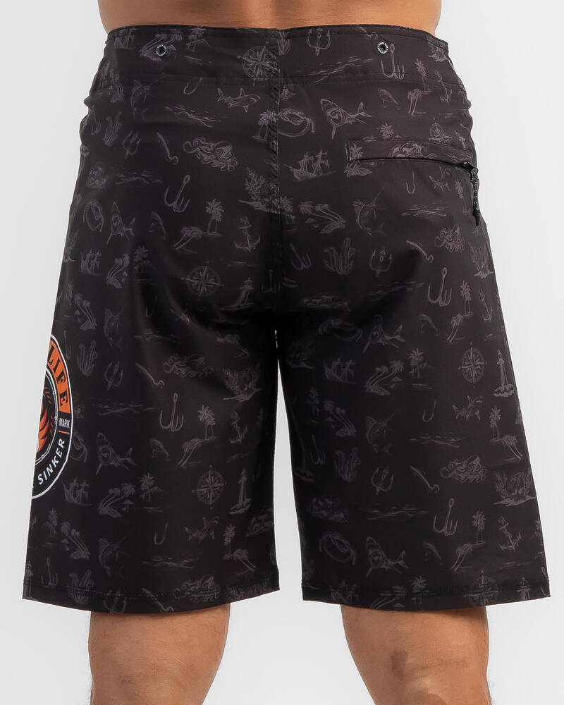 Salty Life Hooked Board Shorts for Mens