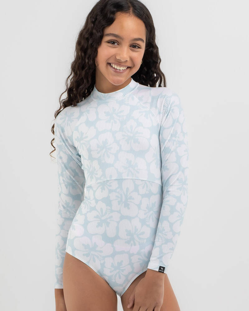 Rip Curl Girls' Hibiscus Long Sleeve Surfsuit for Womens