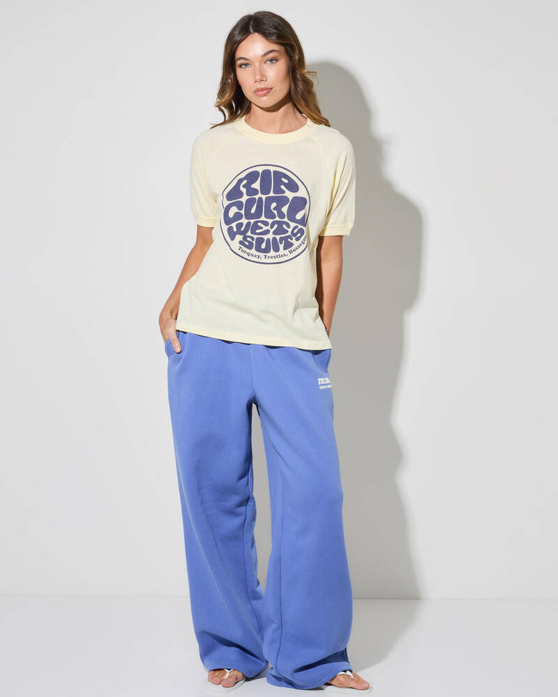 Rip Curl SG Wettie Ringer T-Shirt for Womens