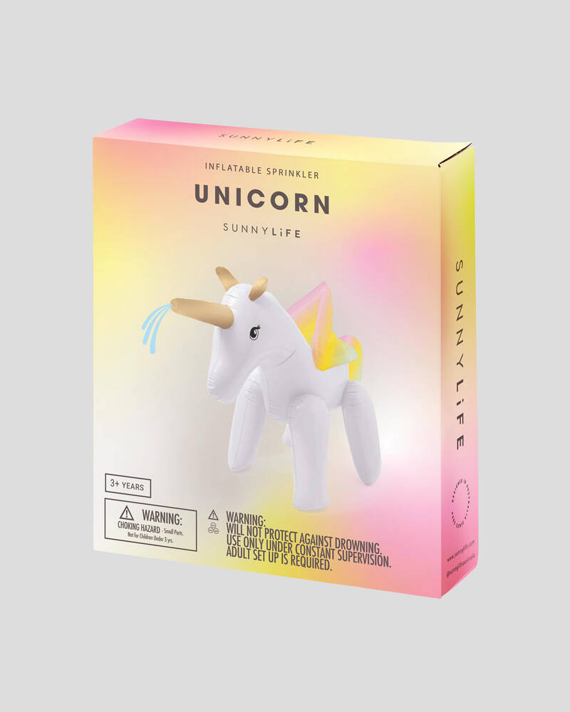 Sunnylife Unicorn Inflatable Sprinkler for Unisex