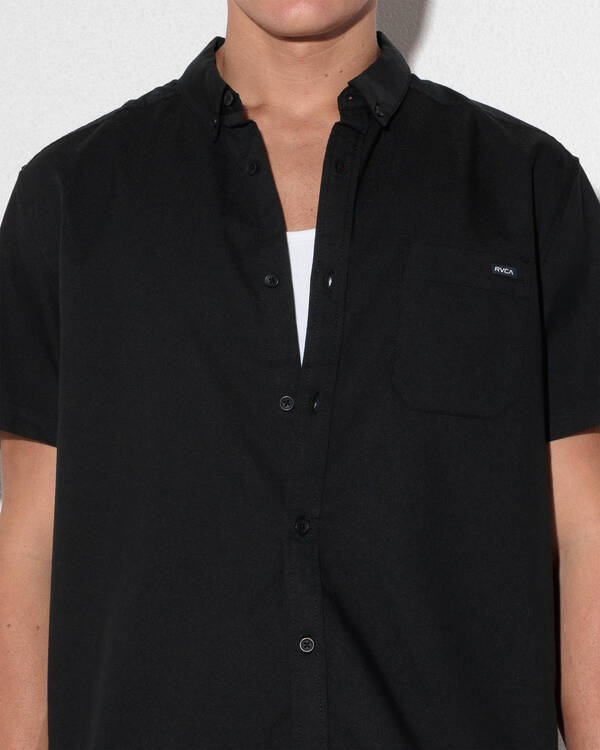 RVCA That'll Do Stretch Short Sleeve Shirt for Mens
