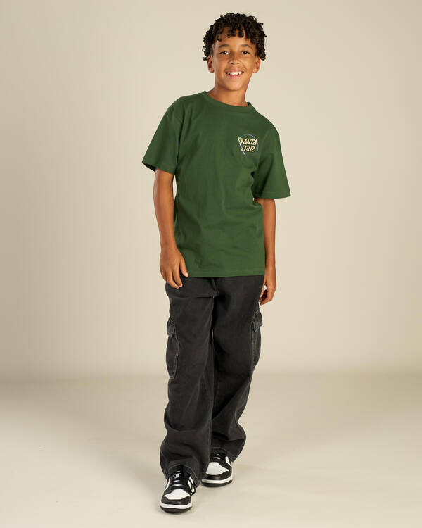 Santa Cruz Boys' Winkowski Dope Planet 2 Dot T-Shirt for Mens