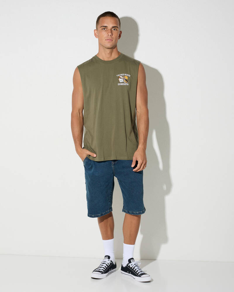 The Mad Hueys Goon Cookedatoo Muscle Tank for Mens