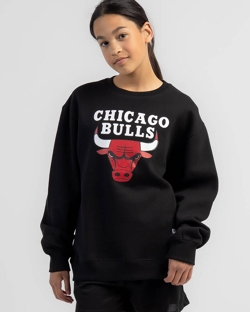 Mitchell & Ness Girls' Logo Sweatshirt for Womens