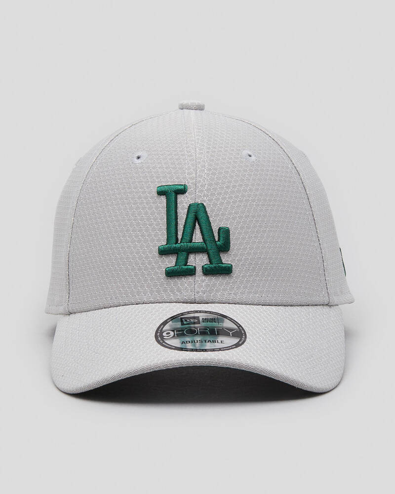 New Era Los Angeles Dodgers Green Hex 9FORTY Cap for Mens