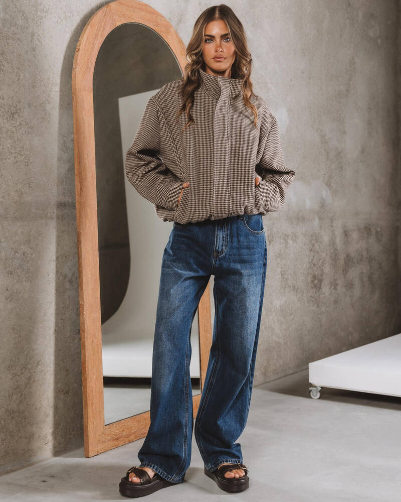 Ava And Ever Sherlock Bomber Jacket for Womens
