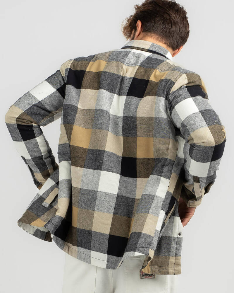 Skylark Bronzed Long Sleeve Flannel Shirt for Mens