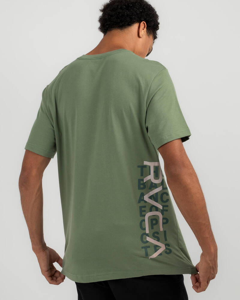 RVCA Offset T-Shirt for Mens