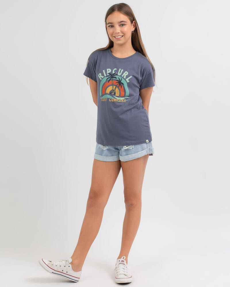 Rip Curl Girls' Sunny Paradise T-Shirt for Womens