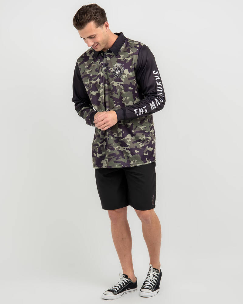The Mad Hueys FK Off I'm Fishing Fishing Shirt for Mens