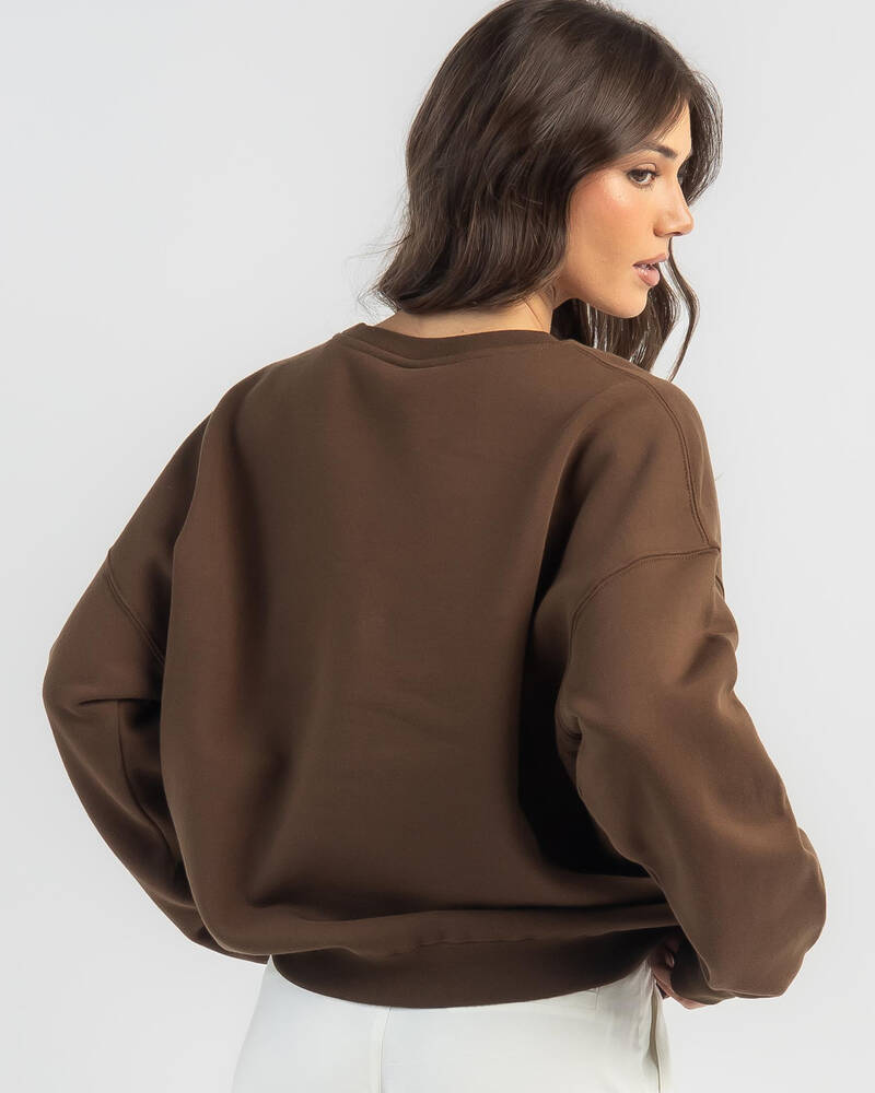 Stussy World League Oversized Sweatshirt for Womens