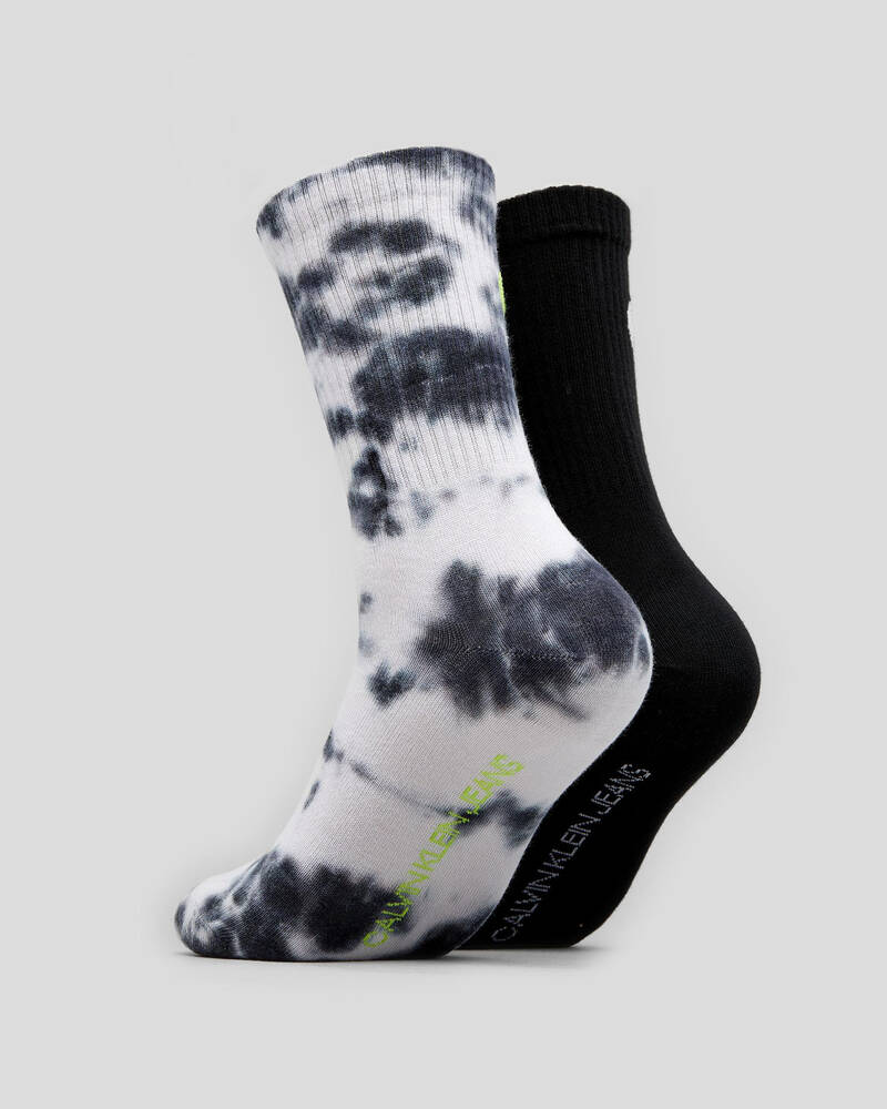 Calvin Klein Womens CK Monogram Sock Pack for Womens