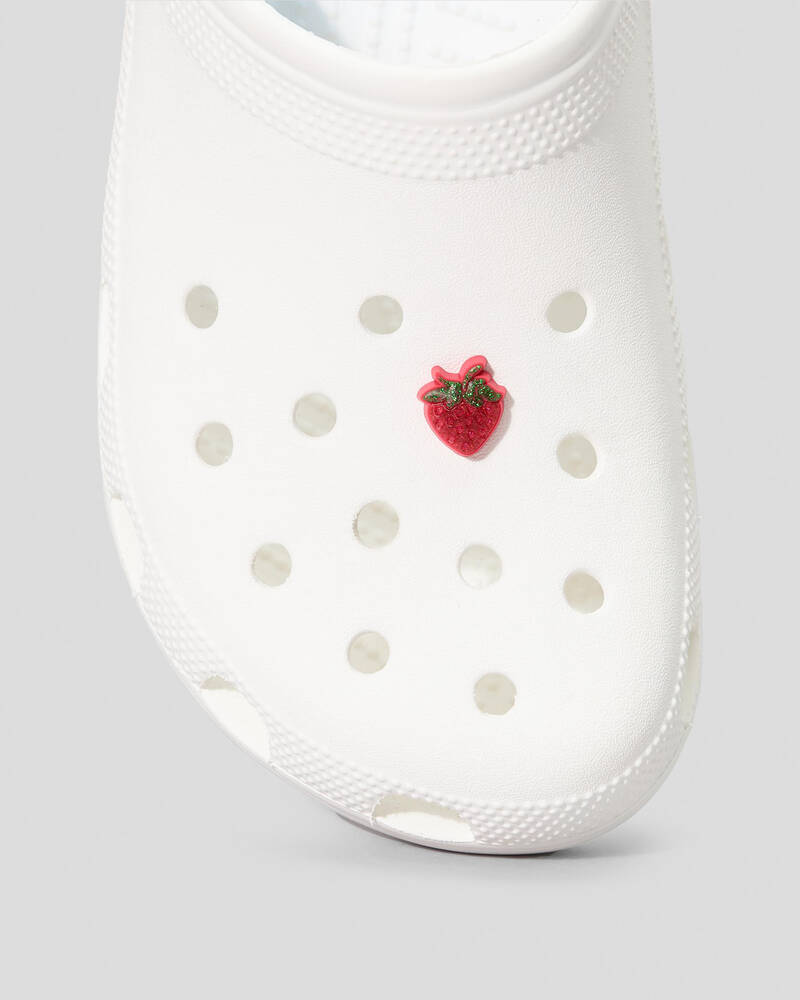 Crocs Sparkle Strawberry Jibbitz for Unisex