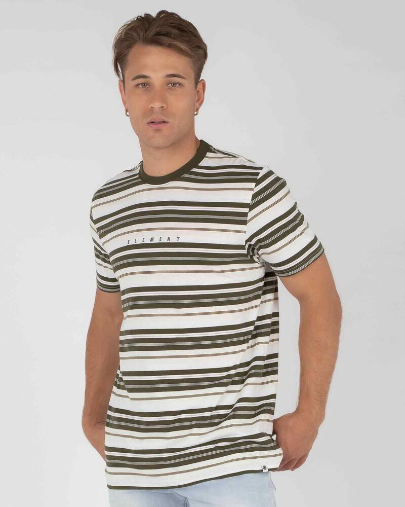 Element Gym Stripe T-Shirt for Mens